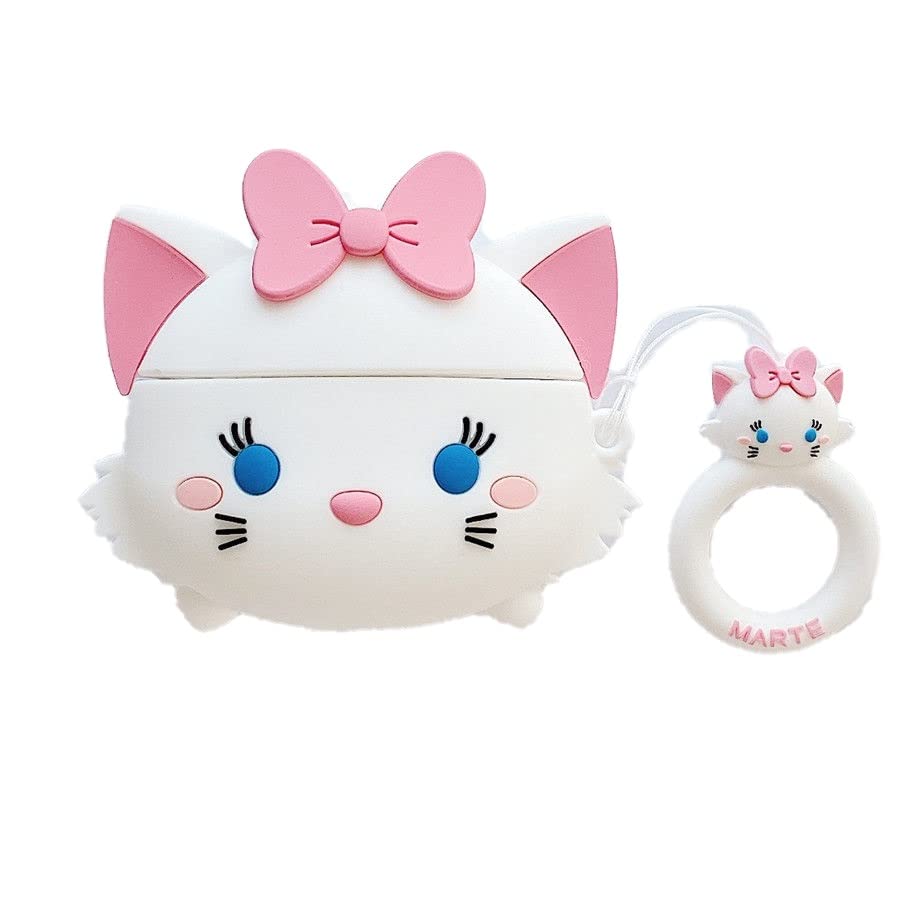 キャラクターイヤホンケース ホワイト Amazon.co.jp: マリーちゃん イヤホンケース for Airpods1/2代に