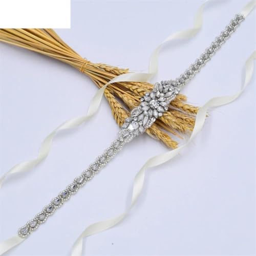 Wedding Evening Dress Belts Female Belts Appliques With Rhinestones Women's Bridal Wear Belt2