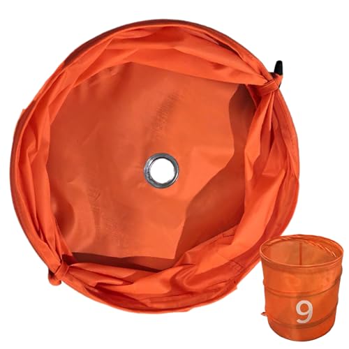 Cubo de Golf para Jardín - Cubo Plegable para Juego De Golf En Jardín - Organizador de Equipo de Entrenamiento en Tela Oxford para Toda la Familia, Adultos, Niños y