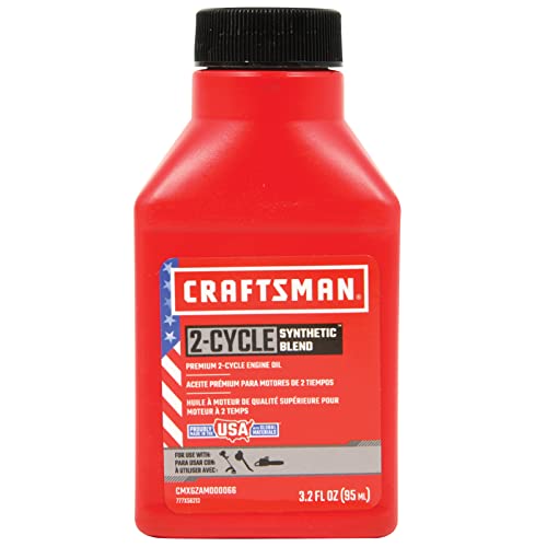 Craftsman Synthetic Blend 2-Cycle Engine Oil 3.2 oz