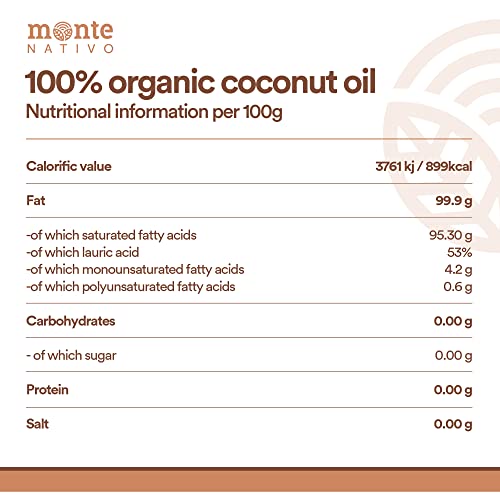 Aceite de coco orgánico para cocinar y cuidar la piel seca envase de 3000ml 2