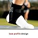 ACE Ankle Brace with Side Stabilizers, Adjustable, Black, 1/Pack
