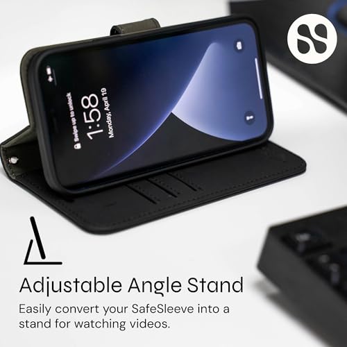 Étui de téléphone portable avec support réglable iPhone 15 EMF