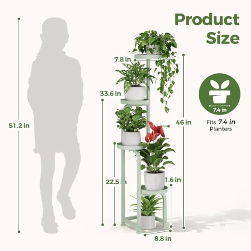 Image of Snazzy Metal Plant Stand