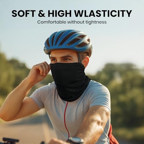 Image of Bandana for Men & Women | UV Protection, Breathable & Lightweight Face Cover | Multipurpose Headwrap, Headband & Neck Scarf for Sports, Outdoor, Travel & Daily Use