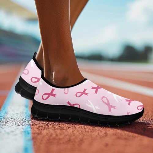 Image of Women's Loafers Slip On Slip Shoe Casual Walking Shoes Non Slip Work Shoes Mesh Athletic Sneakers
