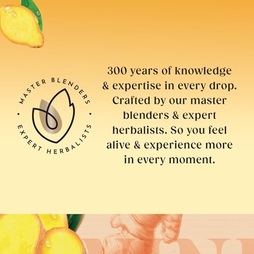 Twinings Ginger FlavouredTea - 80 Biodegradable Tea Bags (Multipack of 4 x 20 Bags) , Warming Herbal Blend, Caffeine-Free, Multipack for Convenience and Freshness