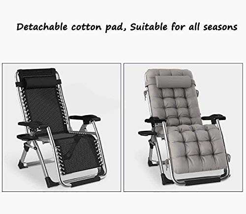 Comodo sillon reclinable de playa plegable para aliviar la espalda 4