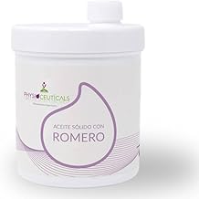 PHYSIOCEUTICALS - Solid Oil with Rosemary for Massage 1000 ml - Professional Relaxation for Physiotherapy and Chiromassage - Melts on Skin Contact