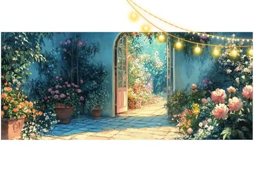 Diamond Painting Jardin Peinture Diamant XXL : kit complet anti-stress 5D
