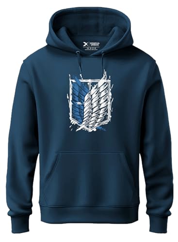 Image of XENOVAURBAN Hoodies | Unisex Hoodie Sweatshirt Anime Printed AOT1