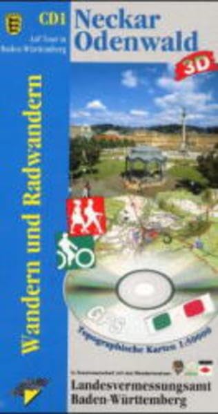 Topographische Sonderkarten Baden-Württemberg. Sonderblattschnitte auf der Grundlage der amtlichen topographischen Karten, meist grössere ... Baden-Württemberg / Neckar-Odenwald