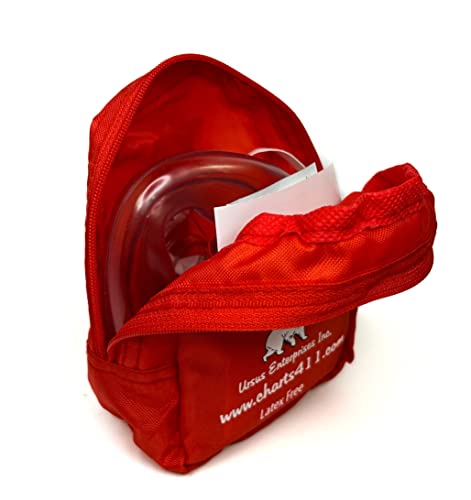10 Ursus Soft Shell Adult/Child/Infant Pocket Resuscitator Rescue Masks #TOP4