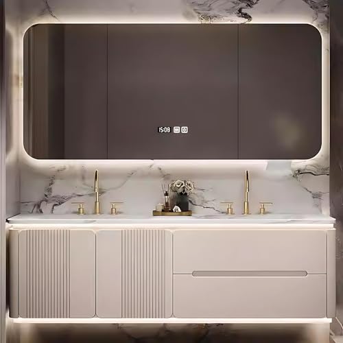 ZGNBSD 46IN Bathroom Vanity with Sink - Floating Bathroom Vanity