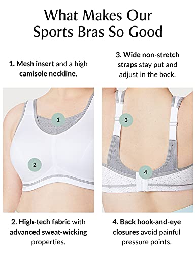 Image of Glamorise Women's Plus Size Camisole Sport Bra