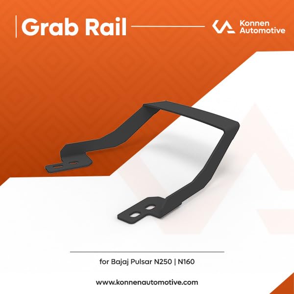 Image of Grab Rail Compatible with Bajaj Pulsar N160 /N250 /F250 (Black, Pack of 1)
