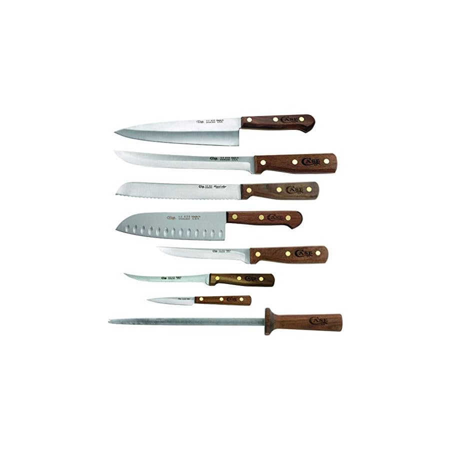 WR Case XX Nine Piece Case Household Cutlery Block And Knife Set Item #10249