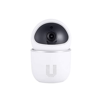 UBERSWEET 720P WiFi IP Camera 355 degree Panoramic Home Security Wireless Surveillance Camera with Two-Way IR Motion Detection Remote Control