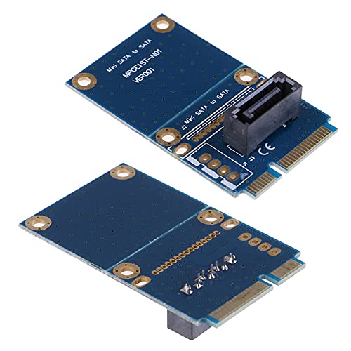 Adaptador de tarjeta convertidora mSATA a SATA para PCI-e miniatura 2