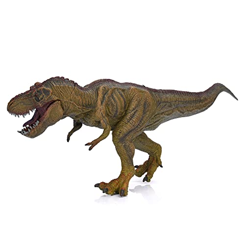 Image of Realistic T Rex Dinosaur Animal Figure for Kids Real Textured Dinosaurs Toy (Walking Tyrannosaurus (13F))