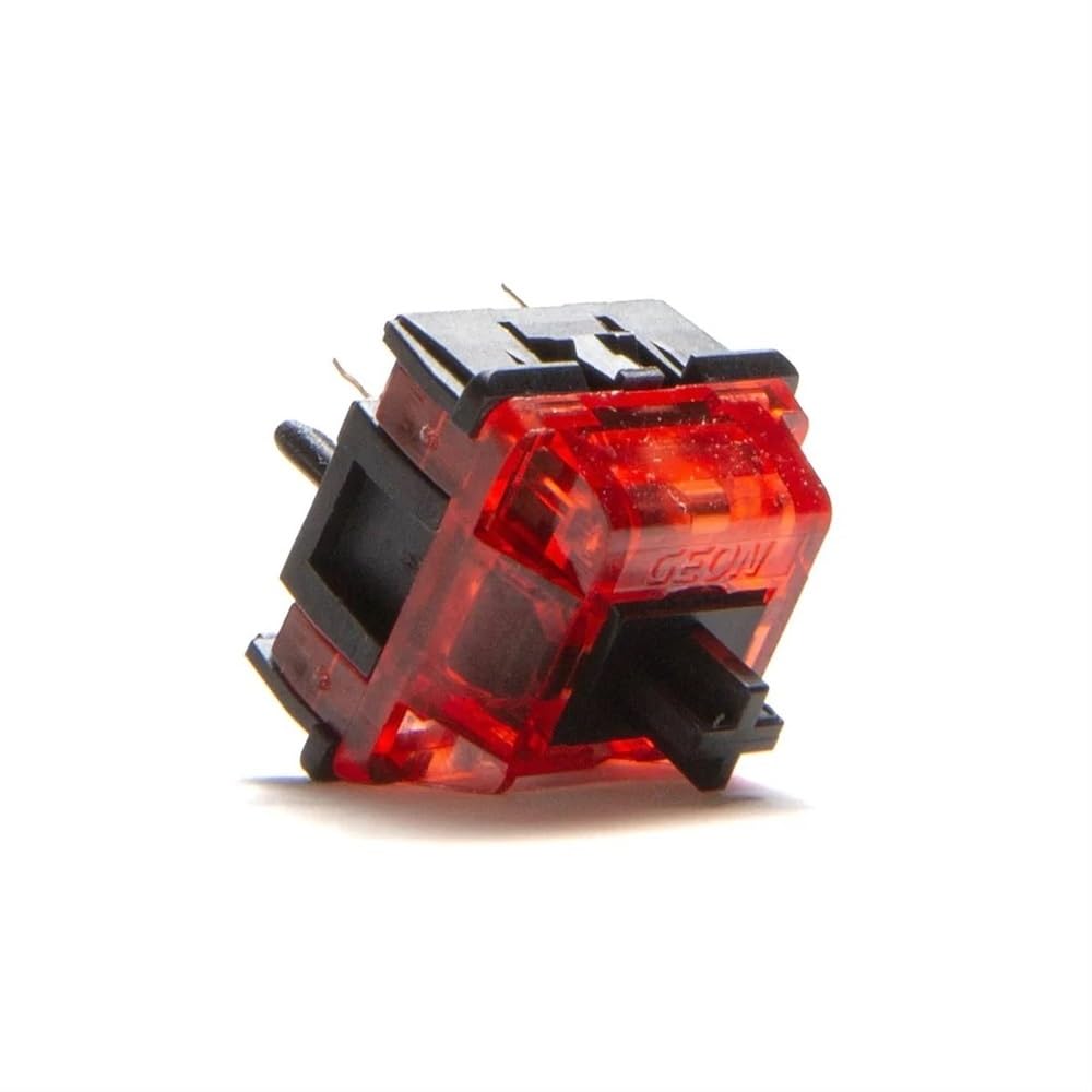 Geonworks Raptor MX Extreme Gaming Switch, velocità prelubrificata a 5 pin lineare per tastiera meccanica (dimensioni: 70 pezzi)
