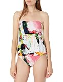 Norma Kamali Damen Strapless Babydoll MIO Einteiliger Badeanzug, Wassermelone Splash, XX-Large