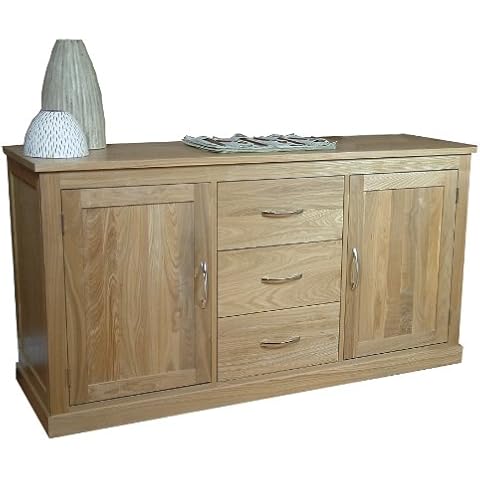 baumhaus Mobel Large Oak Sideboard Cover
