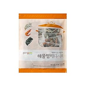 Koreanische Getrocknete ganze Sardellen und Meeresfrüchte Kelp Beutel Packung für Suppe 320g (16g x 20)