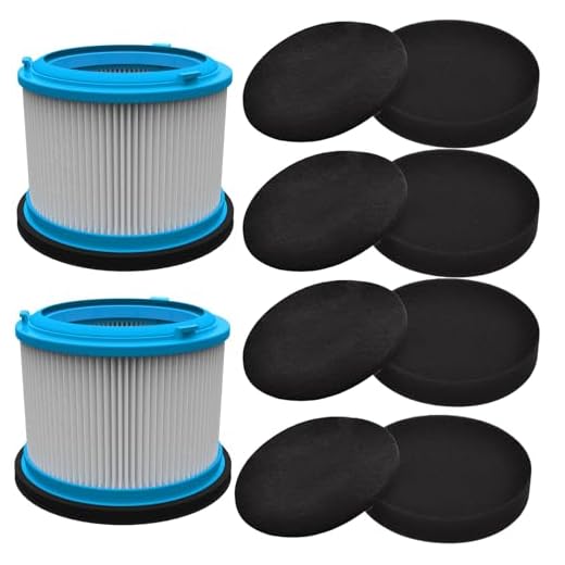 Filter Kit Compatible With Bissell 4039 PowerClean FurGuard 280W Vacuum,Fit for 4039 4051 4052 4205 series,Includ 2 Post Motor Filters,4 Carbon Filters
