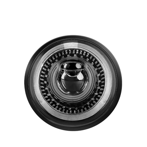 Antibrouillards longue portée moto LED IP68 étanche double couleur 5.75"