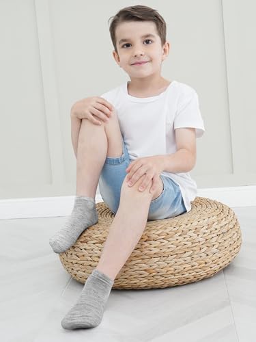 Glooarm 16 Pairs Boys Girls Socks Toddler Ankle Athletic Low Cut Kids Socks4
