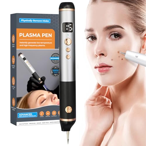 Lápiz De Plasma Eléctrico De 15 Velocidades De Intensidad, Removedor Profesional De Verrugas, Tatuajes Y Lunares, Seguro E Indoloro, No DañA La Piel Y Soluciona MúLtiples Problemas CutáNeos