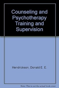 Paperback Counseling and Psychotherapy Training and Supervision Book