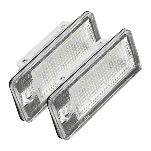 Luces led para matrícula recambio de bombillas de coche accesorios luz placa