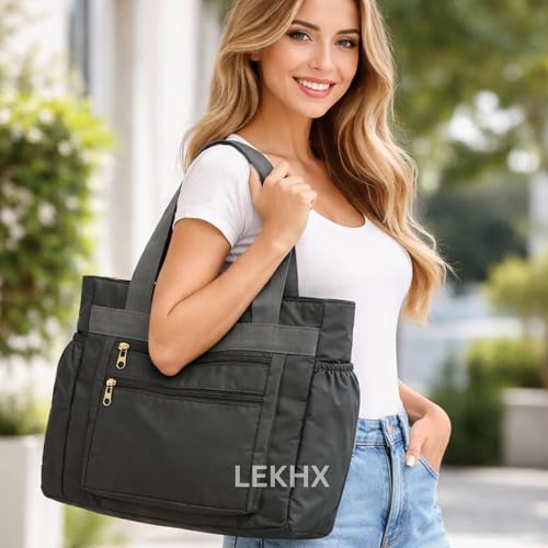 Image of LX LEKHX Women's Tote Bags - Stylish Handbags for Office, College & Party Use | Spacious & Trendy Shoulder Bag for Work, Casual & Evening | Durable, Lightweight & Fashionable Tote for Women