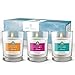 Produktbild Air Wick Aroma-Duftkerzen Geschenkset  Düfte für Wellness und Entspannung mit natürlichen ätherischen Ölen  3 x Duftkerzen im Glas in schöner Geschenkbox