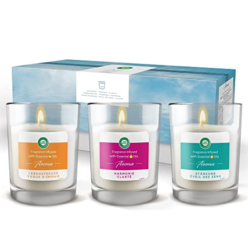 Air Wick Aroma-Duftkerzen Geschenkset – Düfte für Wellness und...