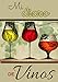 Mi diaro de vinos: Cuaderno de enología para completar - 100 fichas de cata de vinos a rellenar, con resumen, formato 17,78 * 25,4 cm