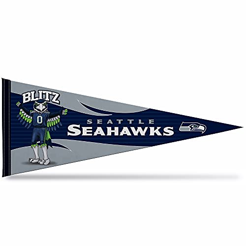 Image of Rico Industries NFL Football Mascot inch 12 inch x 30 inch Felt Wall Decor Pennant - Great for Home /Bed Room /Man Cave Decor