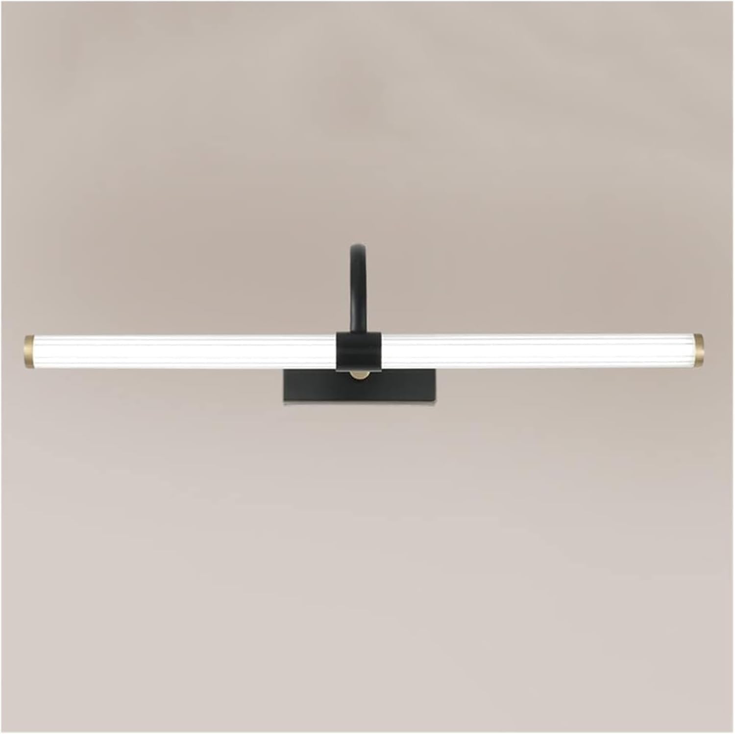 Olskfuh Svart Wall Lamp Copper Bathroom Vanity Lamp 28.7In Led Mirror Front Light 29W Wall Lighting Fixtures Over Mirror, Makeup Lights Vanity Mirror Lamps, Wall Sconces,-4000K