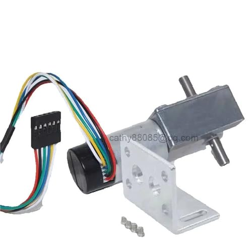 Moteur à engrenages vis sans fin JGY370 réducteur angle droit double arbre