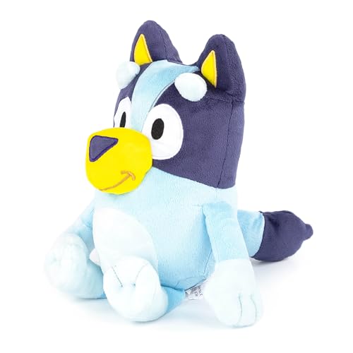 Image of Bluey Cartoon Kids Mini Plush Pillow Buddy, Blue | 12 Inches, Official Product, Ultra-Soft Polyester Microfiber, Stuffed Plushie, Spot Clean Only, Kids Gift