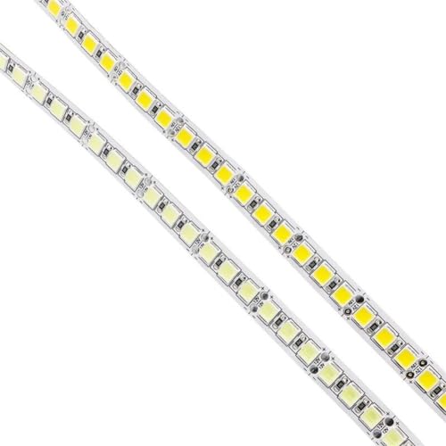 Tira LED anso DC12V 5M 5054 SMD 120 LEDs/m Blanco cálido miniatura 4