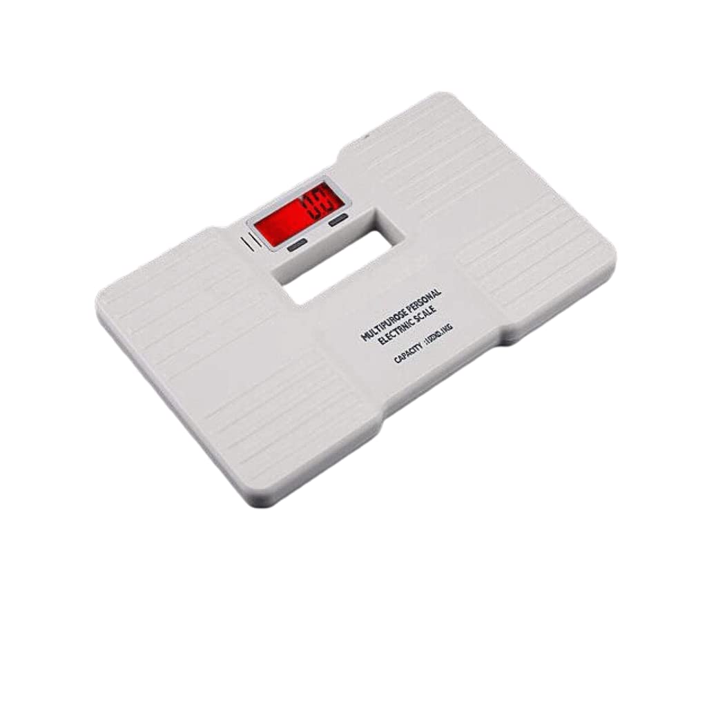 escala inteligente digital Báscula de cuerpo humano multipropósito portátil Báscula electrónica Báscula de pesaje Báscula electrónica de salud, Máx. 150 kg (Color: Blanco) báscula de baño
