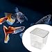 FJMQHU Desktop Tank Aquarium Starter Kit with Lid Decorative Home Décor Acrylic Small Bowl Transparent for Small ES