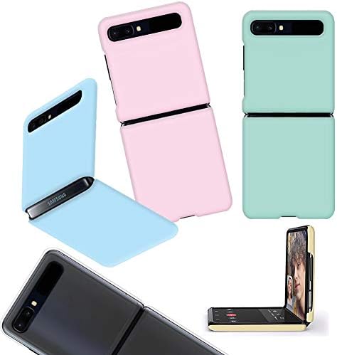 for Samsung Galaxy Z Flip Case Cover Slim Hard [Slim Fit] Protective Polycarbonate Shell Cover Vivid Color