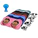 Hubulk Pet Dog Bowls 2 Stainless Steel Dog Bowl with No Spill Non-Skid Silicone Mat + Pet Food Scoop Water and Food Feeder Bowls for Feeding Small Medium Large Dogs Cats Puppies (S, Pink)