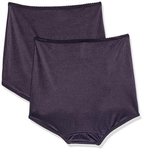 Hanes Womens Light Control Tummy Control Mhh091 2-Pack Shapewear Briefs, Black, 3X-Large Us #TOP1