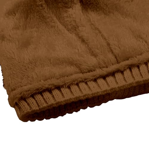 Image of DENIMHOLIC Winter Cap for Men & Women, Beanie Cap for Men Woolen Cap for Men & Women, Beanie Cap for Women