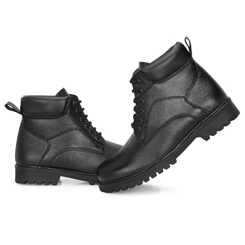 Image of GALEX Leather Boots for Men | Trendy, Stylish & Casual Boots